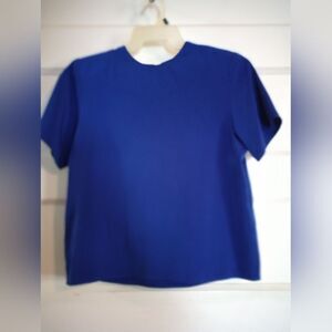 Jack MulQueen 8 women's royal blue top (Rox185)